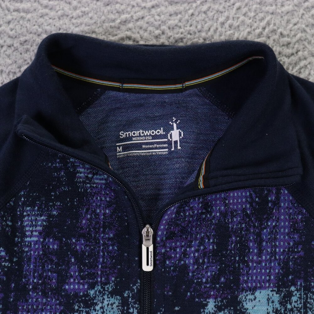 Smartwool Women's Merino 250 Quarter-Zip Baselayer Top - Picture 10 of 11